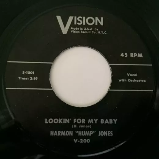 Harmon "Hump" Jones - Lookin' For My Baby