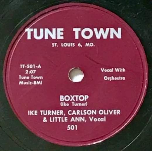 Ike Turner, Carlson Oliver & Little Ann - Boxtop