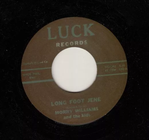 Morry Williams and The Kids - Long Foot Jene