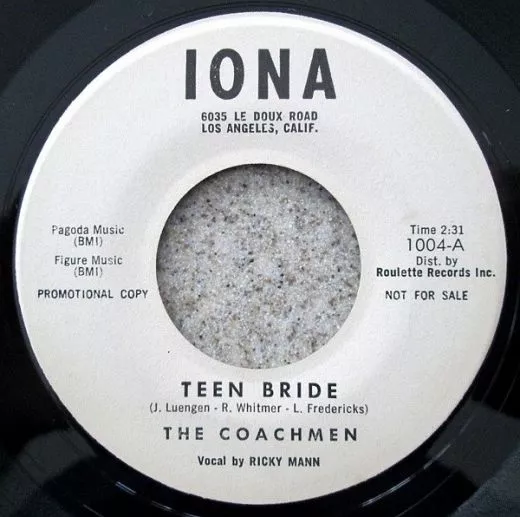 Coachmen, The - Teen Bride