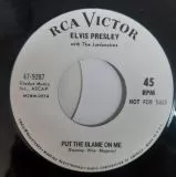Elvis Presley - Put The Blame On Me