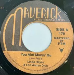 Linda Hayes & Earl Warren Orch - You Aint Movin' Me