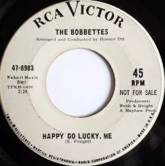 Bobbettes, The - Happy Go Lucky, Me