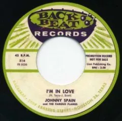 Johnny Spain and The Famous Flames - I'm In Love