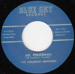 Franklin Brothers - Mr. Policeman
