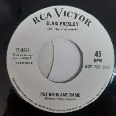 Elvis Presley - Put The Blame On Me